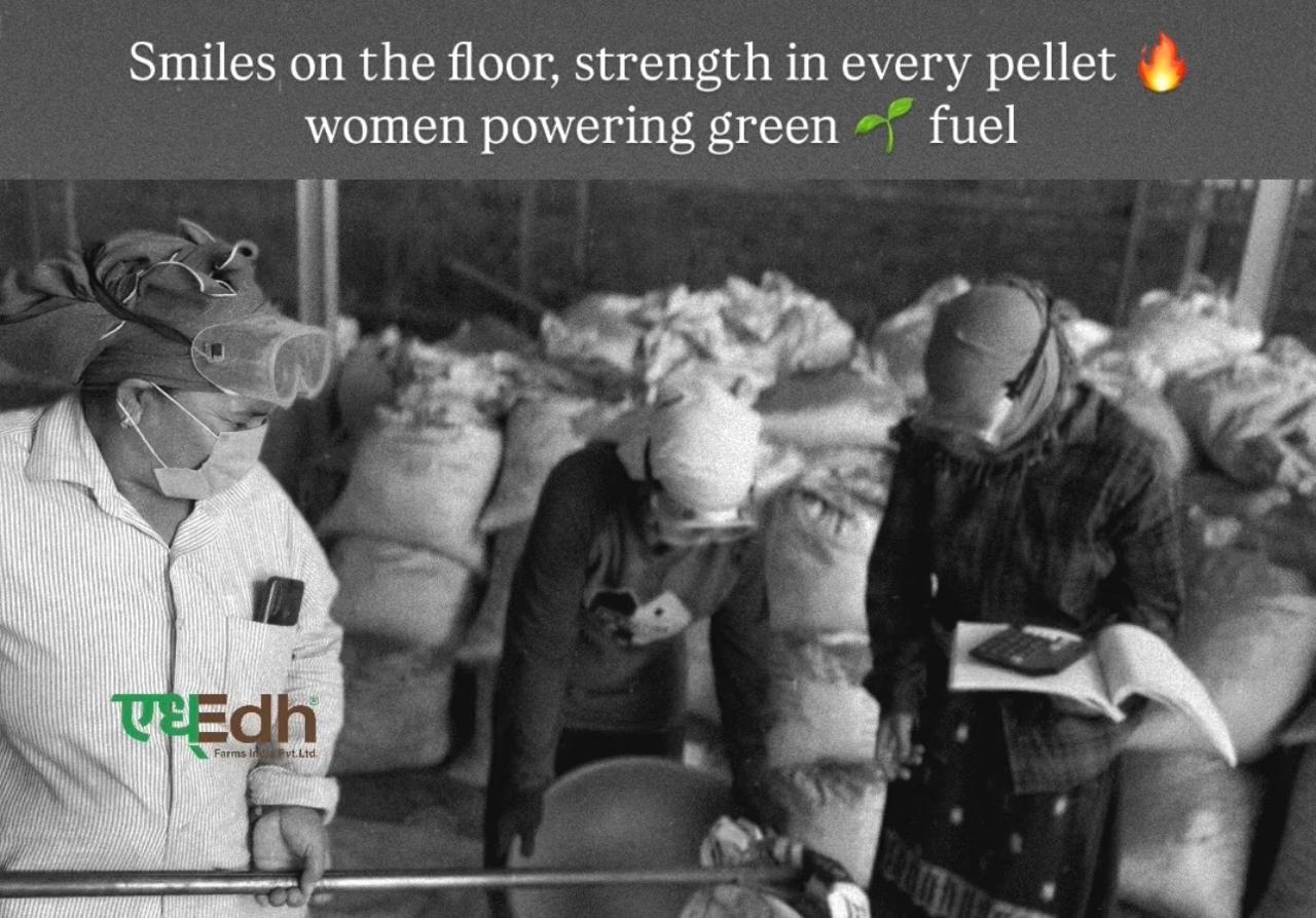 Women powering green fuel production